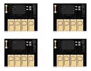 Kit 4 Chip Compativel Cartucho HP 728 / T730 / T830 - 300ml