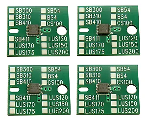 Kit 4 Chip Cs100 Mimaki Swj-320-s2 / Swj-320-s4 - Chip 2 Litros