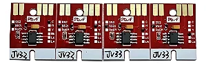 Kit Chip Full Mimaki SS21 - Jv5 / Jv33 - Chip Permanente - 4 unidades