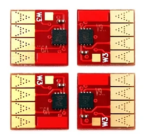 Kit Chip Full Impressoras Hp Officejet Pro 451dw / 476dw / 970 - 4 Unidades