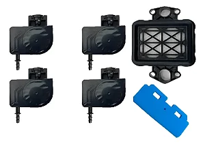 Kit 4 Dampers UV + Cap Top + Wiper Cabeça I3200 / 4720