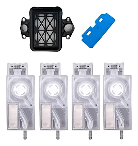 Kit 4 Dampers + Cap Top + Wiper Cabeça I3200 / 4720 / 5113 - Tipo B