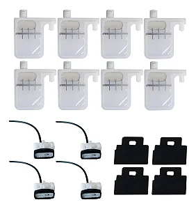 Kit Para Roland 4 Caps + 8 Dampers + 4 Wiper Dx4