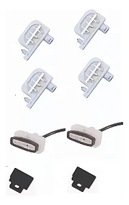 Kit 2 Cap + 4 Damper + 2 Wiper - Roland / Dx4 / Mimaki e Chinesas