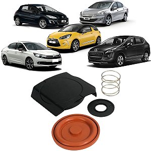 DIAFRAGMA TAMPA VALVULA COM CARCAÇA 308 3008 408 C4 LOUNGE DS3 1.6 16V THP TURBO