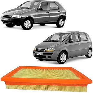 FILTRO AR MOTOR PALIO 1996 EM DIANTE (EXCETO NOVO PALIO) IDEA 1.4 1.8 2005 EM DIANTE