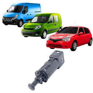 SENSOR DE LUZ DE FREIO 2 PINOS CLIO KANGOO MASTER 1999 A 2012