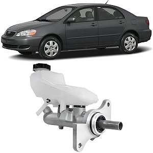 CILINDRO MESTRE FREIO COM RESERVATÓRIO COROLLA 1.6 1.8 2002 A 2008