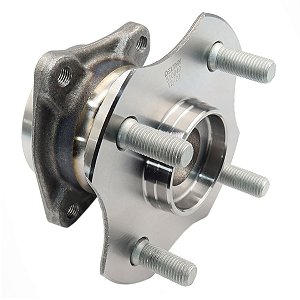 CUBO DE RODA TRASEIRO COM ROLAMENTO 4 FUROS COROLLA 1.6 1.8 16V 2003 A 2008 SEM FREIO ABS