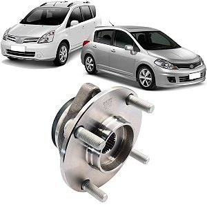 CUBO DE RODA DIANTEIRO LIVINA 1.6 1.8 16V 2010 A 2014 TIIDA 1.8 16V 2009 A 2013