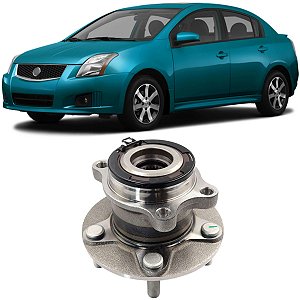 CUBO DE RODA TRASEIRO 4 FUROS SENTRA 2.0 16V 2007 A 2013 COM FREIO ABS