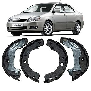 SAPATA DE FREIO COM HASTE 172X22X3,5 COROLLA 2002 A 2008