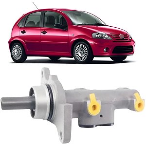 CILINDRO MESTRE FREIO C3 2003 A 2012 SEM FREIO ABS