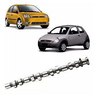 EIXO COMANDO ZETEC ROCAM 1.0 GASOLINA FIESTA 1999 A 2006 KA 1997 A 2007