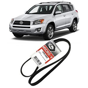 CORREIA ALTERNADOR MICRO V RAV4 2.4 16V 2006 2007 2008 2009 2010 2011 2012
