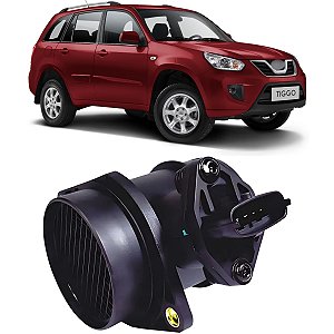 MEDIDOR DE FLUXO DE AR MAF CONECTOR 5 PINOS TIGGO 2.0 2009 A 2015