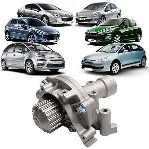 BOMBA DE AGUA COMPLETA COM CAIXA EM ALUMÍNIO C4 PICASSO C5 XSARA PICASSO 307 308 407 408 2.0 16V