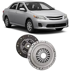 KIT EMBREAGEM COROLLA 1.8 16V 2008 2009 2010 2011 2012 2013 2014 CÂMBIO MANUAL