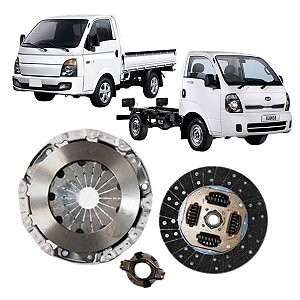 KIT DE EMBREAGEM PLATO DISCO E ROLAMENTO HR 2.5 16V 13 EM DIANTE BONGO K2500 2.5 2012 EM DIANTE