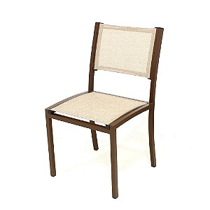 Cadeira Frésia sem Braço em Tela Sling