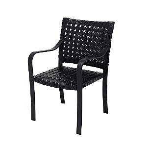 Poltrona Hera em Fibra Sintética e Alumínio