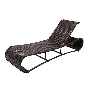 Espreguiçadeira Infinit em Fibra Sintética com Almofada