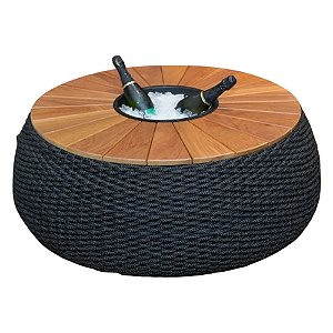 Champanheira em Corda Náutica e Alumínio