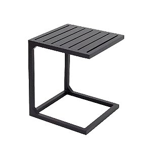 Mesa Lateral "C" Com Tampo Ripado