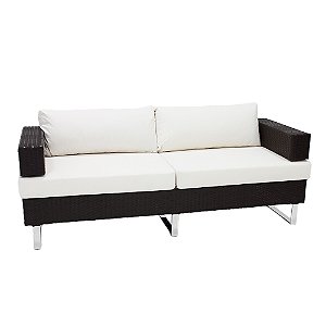 Sofá Begônia 3 Lugares em Fibra Sintética