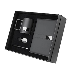 Kit Escritório com Caneca e Chaveiro