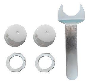 Botão Branco Para Purificador Soft Everest Com Chave