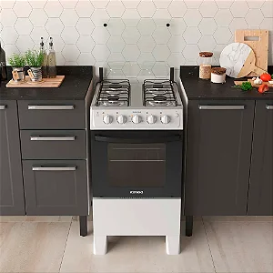 Fogão Itatiaia Star New 4 Bocas – Branco – Bivolt