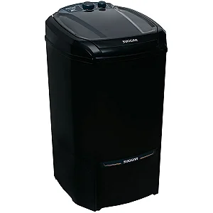 Lavadora Suggar Lavamax Eco 20kg – LE2001PT – Preta – 127V