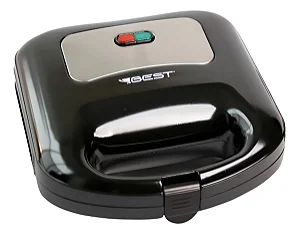 SANDUICHEIRA BEST MINI GRILL FS-8016A INOX/PTO 127V