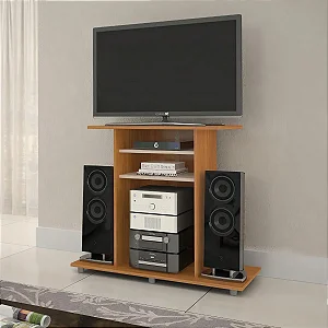 Estante Rack JCM Cipó Candiam Cinamomo/Off White