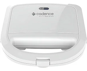 Sanduicheira Elétrica Cadence Toast & Grill Branca - 127V
