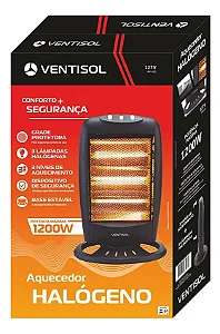 Aquecedor Elétrico Halogeno Ah-01 127v Premium - VENTISOL