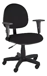 Cadeira Secretária Giratória Injetada Ubaense C/Branço