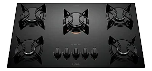 FOGAO ATLAS 5 BOCAS COOKTOP UTOP PRETO
