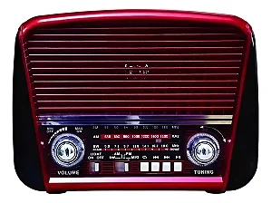 RADIO RETRO F-SOUND FS-1631 PRETO