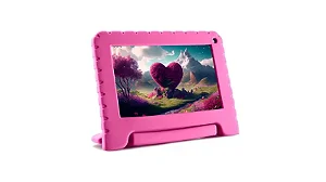 Tablet Kid Pad Multilaser NB411 64GB Rosa