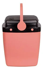 Caixa Térmica 6 Litros Cooler C/ Alça Lata Cerveja Praia Mor Cor Pessego