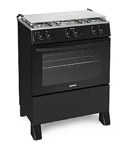 Fogão 5 Bocas À Gás Itatiaia Star New Preto