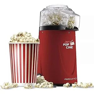 PIPOQUEIRA POP CINE PP01 AGRATTO COM DOSADOR 1200W 127V VERM