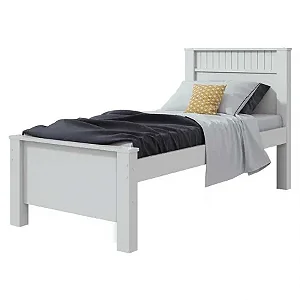 CAMA SOLTEIRO LOPAS REALI BRANCO
