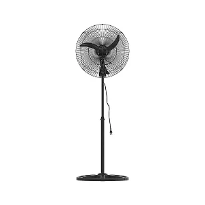 Ventilador de Coluna Ventisol Premium 50cm 3 Pás Oscilante 127V Preto