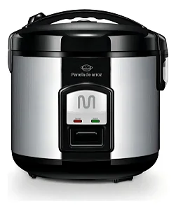 Panela de Arroz Multilaser CE05 10 Xícaras Inox – 127V