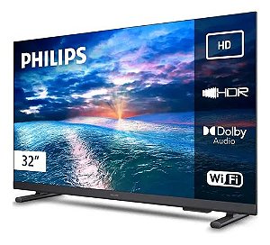Smart TV LED 32" Philips 32PHG6910/78 HD Wi-Fi Titan OS