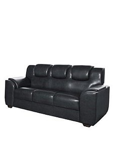 Sofá Top Leblon Korino Preto 002 – 3 Lugares