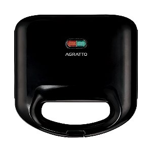 Sanduicheira Agratto Aroma ASAP01I-01 – Preta 750W 127V